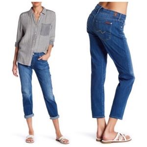 7FAM Josefina Skinny Boyfriend Jeans